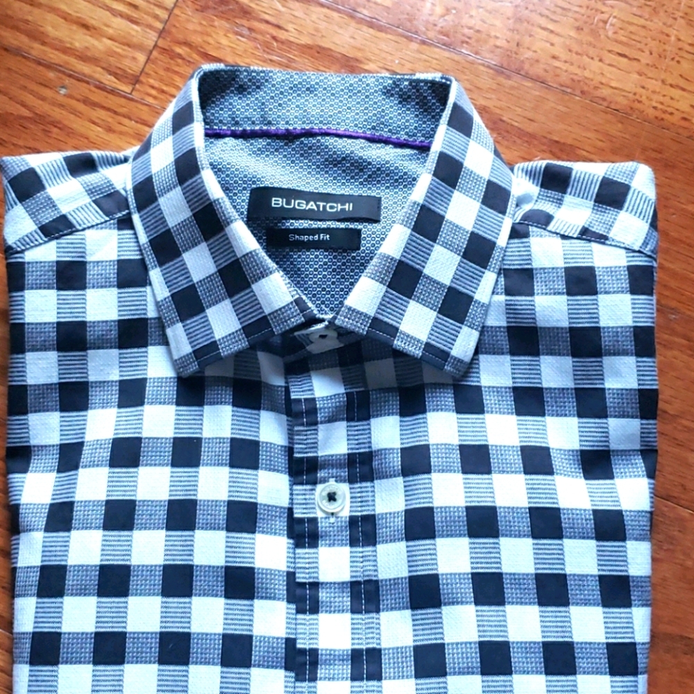 Bugatchi short sleeve button down